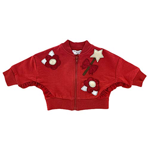 Gilet zippé Monnalisa enfant en coton respirant et doux