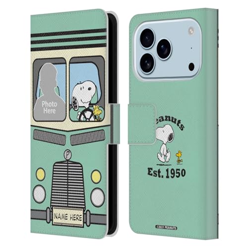 Cadeau étui iPhone 17 Pro Peanuts personnalisé en cuir pour fans