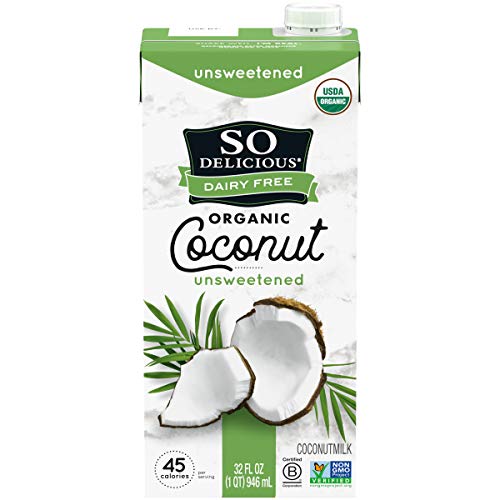 So Delicious Coconut Milk, Unsweetened, 32 oz
