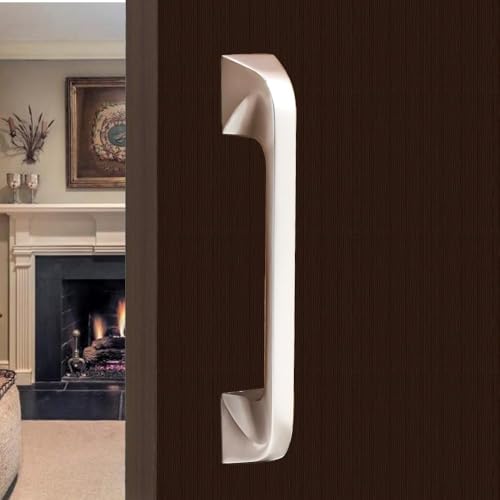 Image of VOLO Satin Silver Finish Handle, Wardrobe Door /Cabinet Door /Drawer Pull Handle for Kitchen /Office /Bedroom /Winodw Sliding Closet. (Model: 401) (96mm / 4 inch, 4)