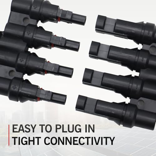 AIRTAK Conectores de ramo solar de 1500 V DC, conector T IP67 à prova d'água, conector de painel so