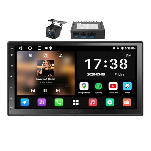 Autoradio 2 Din Android ATOTOZONE CA-AEC122D Wi-FI BT USB 7"