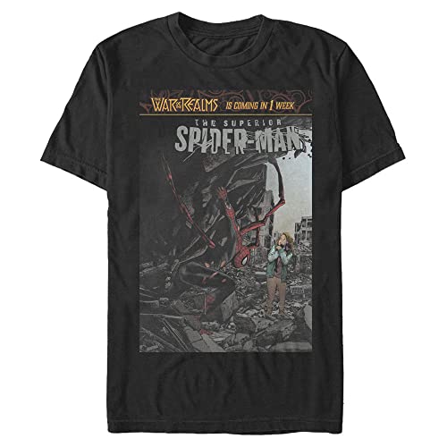 T-shirt Spider-Man 3XL noir haut Marvel idéal pour vos sorties geek du weekend