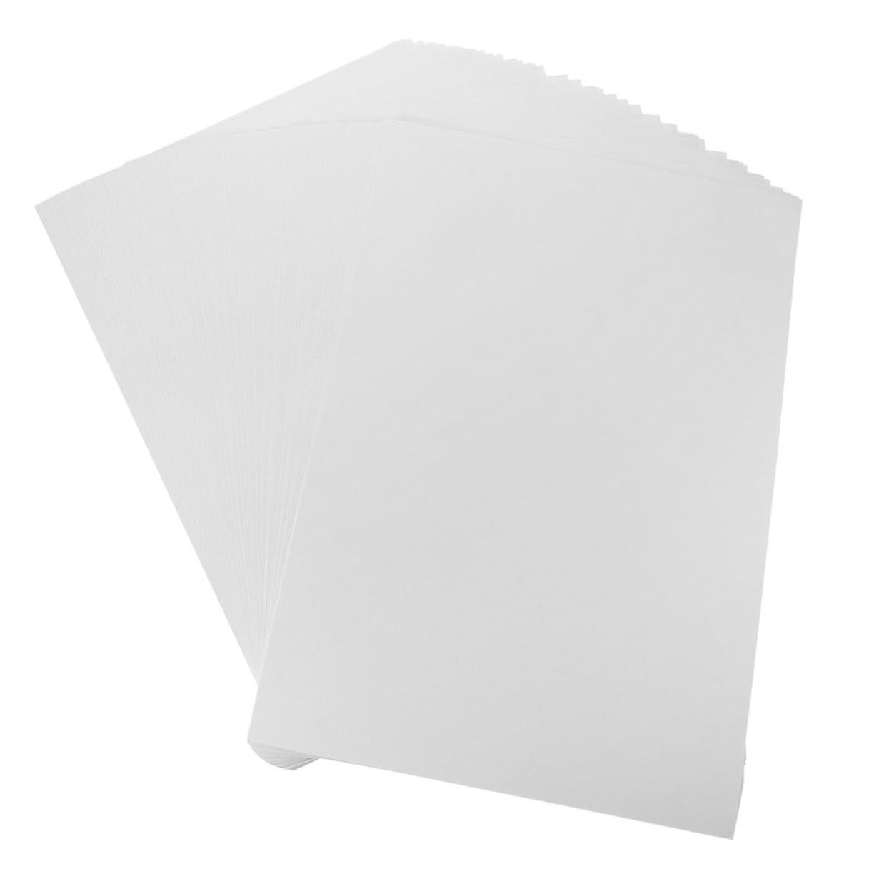 JEWEDECO 100fogli Carta per Acquerello Spessa per Pittura e Disegno di Artisti Supporta Tecniche Diverse e Rende Colori Vivaci