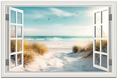 Beach Reeds Canvas Pictures