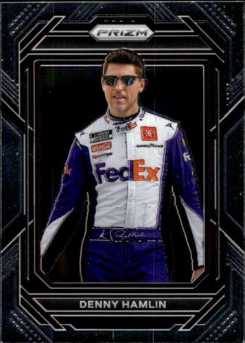 Racing Trading Card 2023 Panini Prizm #40 Denny Hamlin NM Near Mint