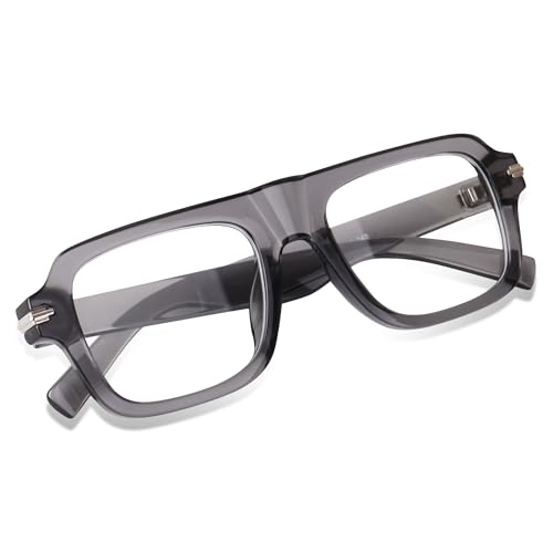 Image of Peter Jones Square Unisex Large Blue Light Blocking UV Protected Computer /Gaming Glasses (3754F)