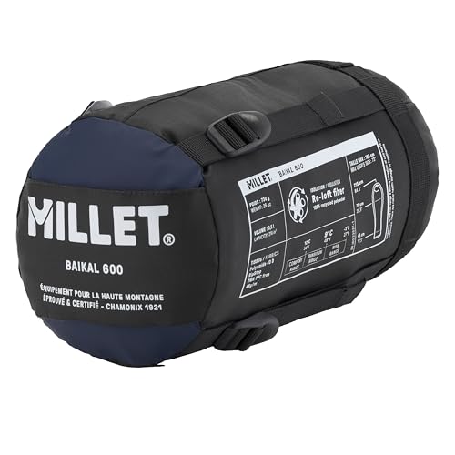 Millet Baikal 600 sac de couchage compact de randonnée 10°C isolant ReLOFT