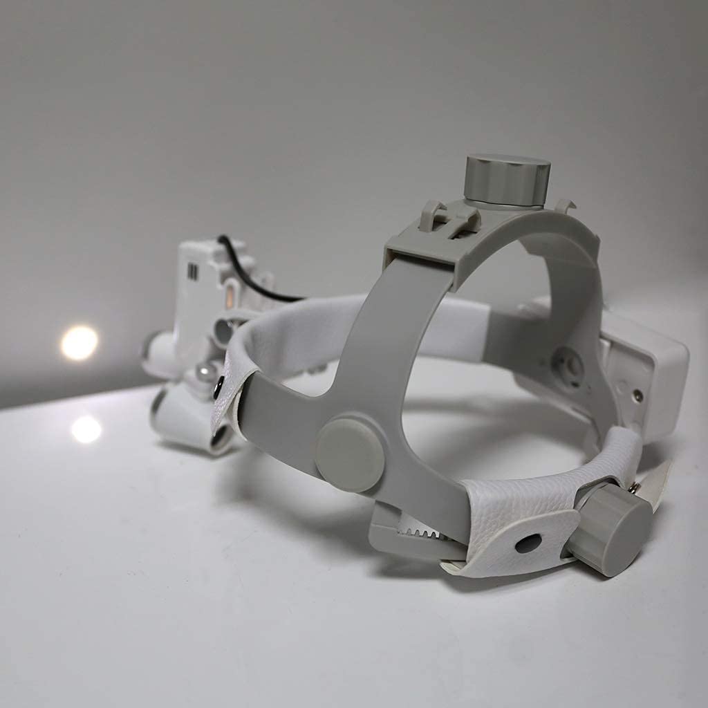 Lupa con luz, lupas binoculares con diadema, lupas con faros, lupa con faros delanteros de 5 W