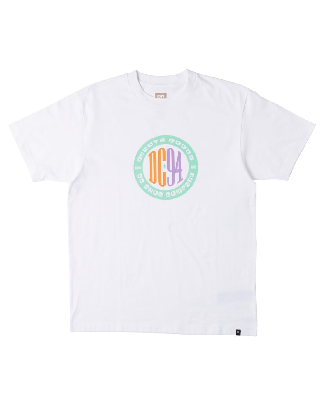 Dcshoes Sport Circle - Camiseta con Cuello Redondo para Hombre
