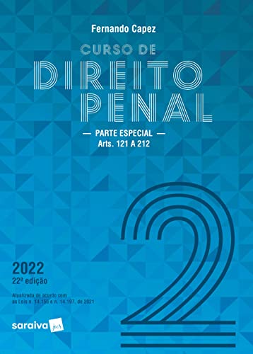 livro curso de direito penal vol 2 22 edico 2022 Ed. 2022