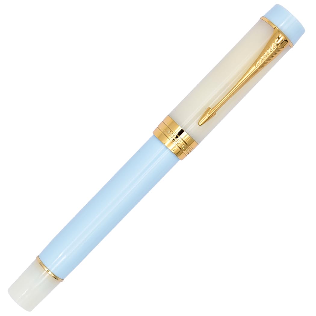 Ranvi Jinhao 100 Fountain Pen,Extra Fine Nib,Gold Trim,Blue — image 1