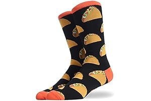 Taco Socks For Women: Hamburger Taco Socks Funny Novelty Socks Thanksgiving Christmas Gift