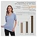MERINNOVATION Women Merino Wool T-Shirt Short Sleeve Women's Activewear Undershirt Tees Women's Athletic Wicking Base Layer