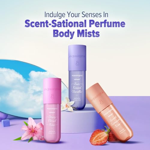 Image of Aqualogica VANILLA MIST & ILLUMINATE MOISTURIZER DUO|Refresh+ Sun Kissed Vanilla Perfume Body Mist (150 ml) + Illuminate + Hydra Gel Moisturizer|Dessert-Inspired Body Mist|24-Hour Hydration |Adds Glow