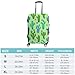 Meaudiwes Fashion Luggage Cover Washable Suitcase Protector Travel Suitcase Covers Fits 26-28 Inch Luggage Cactus And Succulents Baggage Covers (L)