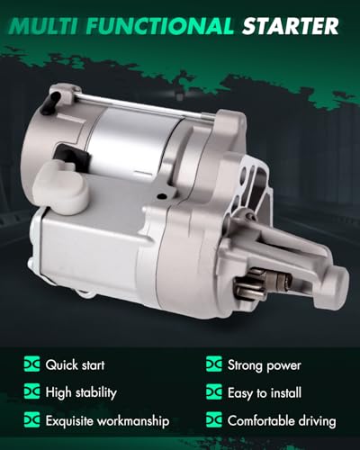 Image of SCITOO Starter Motor fit for Dodge for B1500 1996-1998,for Dodge for B2500 1996-1998,for Dodge for B3500 1996-1998 Replacement Starter SND0089,17573