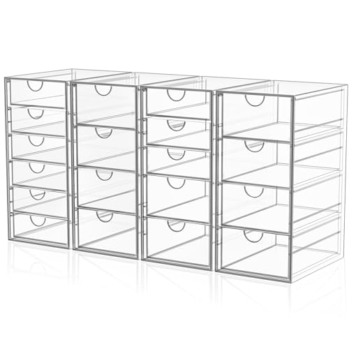 YFXCVSL 19-Drawer Acrylic Organizer