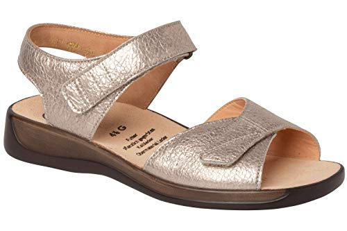 Ganter Monica-G, Zweiklett-Sandale, Donna, a Lt