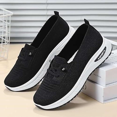 Orthopedic Shoes for Women Slip On Walking Comfortable Lightweight Breathable Non-Slip Lace Up Casual Fashion Sneakers4