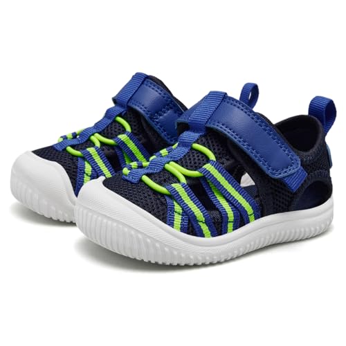 Image of MORENDL Toddler Quick-Dry Summer Sandals Breathable Non-Slip Baby Water Shoes for Aqua Beach Pool