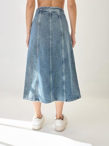 Image of Globus Women Skirt (GS576695 Light Blue 28)