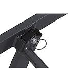 Siena Garden Liege Tropic, 194x60x98cm, Gestell: Aluminium, in anthrazit, Fläche: Ranotex-Gewebe in schwarz - 9