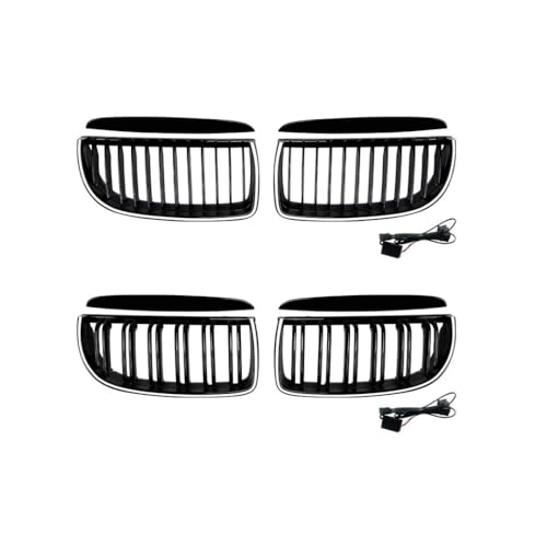 Grilles de calandre avant pour voiture Série 3 E90 E91 2005-2008