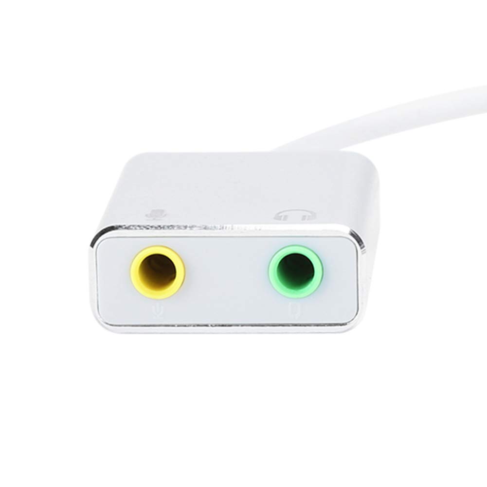 Adattatore Audio USB C Scheda Audio Stereo Esterna con Jack per Cuffie da 3,5 Mm e Microfono per Windows, Mac, Linux, PC, Laptop, Desktop, PS5, 3 Pro