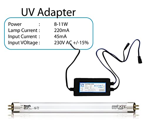 Image of Konvio Neer Aluminium UV Kit with Heavy Duty Barrel, Original Phil!ps Lamp & Choke - Compatible with All Water Purifiers