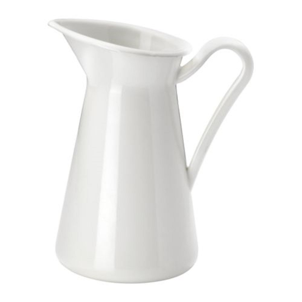 White Pitcher Vase Decor For You