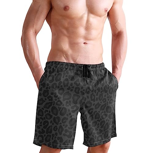 Wamika Men's Beach Shorts Swim Trunks Quick Dry Men Casual Board Shorts with Pockets M-XXL4
