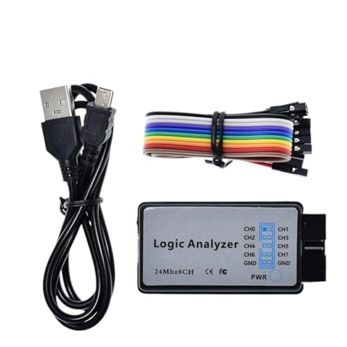 USB Logic Analyzer 24MHz 8 Channel 24M/Seconds Logic Analyzer Debugger for ARM FPGA Logic Analyzer Logic 24M 8CH New for Arrival 2025 High for Quality