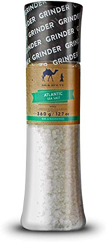 Silk Route Spice Company Molinillo De Sal Del Atlántico, 360g / 12,7 oz