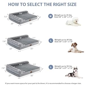 BFPETHOME Orthopedic Dog Beds for Large Dogs-Waterproof Sofa Dog Bed with Removable Washable Cover, Large Dog Bed with Waterproof Lining and Nonskid Bottom,Pet Bed for Large Dogs BFPETHOME Orthopedic Dog Beds for Large Dogs Waterproof Sofa Dog Bed with Removable Washable Cover Large Dog Bed with Waterproof Lining and Nonskid BottomPet Bed for Large Dogs