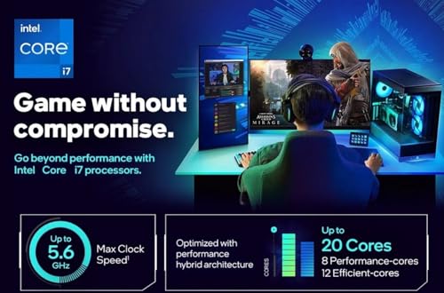 Image of MICRO CENTER CPU Motherbard Combo - Intel core i7-14700KF 20 cores Gaming Desktop Processor with msi PRO Z790-P WiFi Motherboard