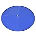 Tangkula Pole Dance Mat, Foldable Round Crash Mat with EPE Foam Padding & PU Cover, Protective Fall Safety Cushion for Home, Gym, Yoga Exercise (Blue, 60