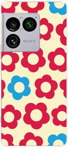 XPERIA 1 VIII �Ή� SO-51G SOG17 A601SO Museum TPU �\�t�g�P�[�X Little flowerr(type03)