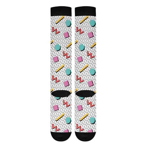 Image of Compression Socks for Women & Men, Knee High Socks for Circulation Medical Running Athletic Nurse Travel