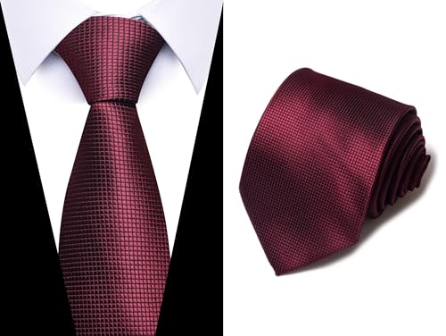Image of Passabin Tie For Men Necktie Woven Jacquard Neck Ties Set 6 PCS