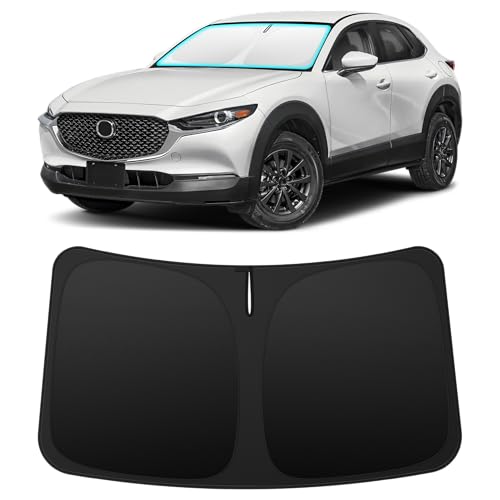 Image of INSAUTO Custom Fit Windshield Sun Shade for Mazda CX30 CX-30 2020-2026