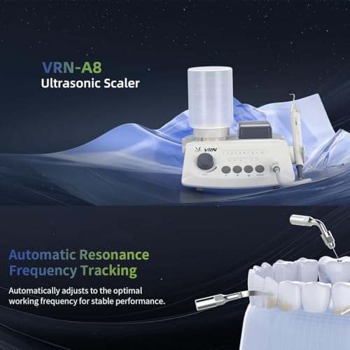 Image of Dental Ultrasonic Scaler, Dual Foot Pedal Control for Lab and Dental Veterinary Clinic (A8)