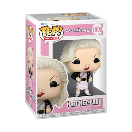Funko Pop! Movies: Crybaby - Hatchet Face - Cry Baby - Figura de Vinilo Coleccionable - Idea de Regalo - Mercancia Oficial - Juguetes para Niños y Adultos - Movies Fans - Muñeco para Coleccionistas