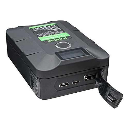 Image of Kastar 2-Pack Battery and Dual D-Tap Charger Compatible with DSR-450WSP DSR-450WSPL DSR-50 DSR-50P (Portable Recorder) DSR-500WS DSR-500WSL DSR-500WSP DSR-500WSPL DSR-570WS DSR-570WSL Camera