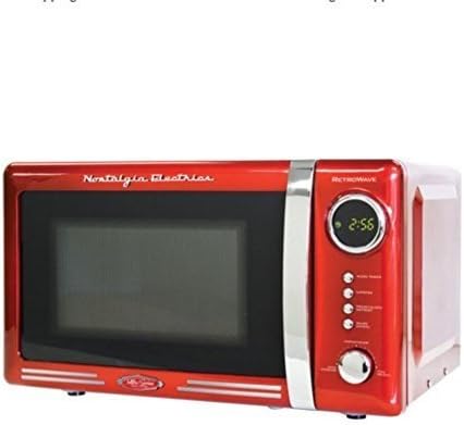 Nostalgia Electrics Retro Series 0.7-Cubic Foot Microwave Oven, Black by Nostalgia Electrics