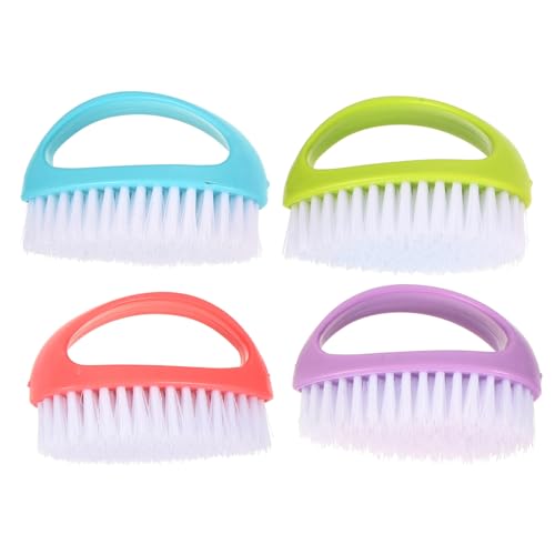 Veemoon 4 Piezas Cepillo de Lavado Multifunción Cerdas Suaves para Ropa y Calzado Limpieza Hogar Oficina Cocina Baño