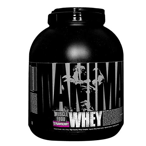 Universal Nutrition Animal Whey, Aardbei, 5lbs
