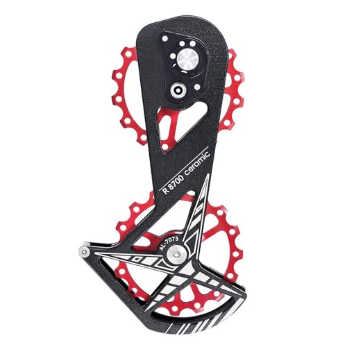 Interaction de chaîne lisse avec les poulies de dérailleur arrière 16T pour R8000