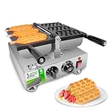 ALDKitchen Waffle Stick Maker | Nonstick Waffle Iron (3 Honeycomb Waffles)