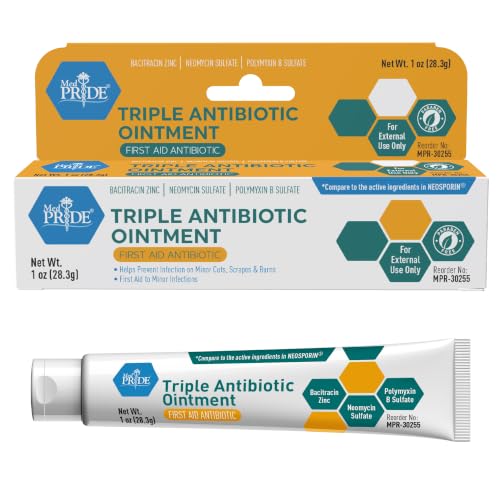 MedPride Triple Antibiotic- (1 oz Tube Box of 1)